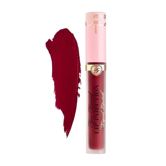 Too Faced Lip Injection Plumping Cream
Longwear Liquid Lipstick “Boom Boom Pow” - Picture 1 of 4
